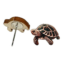 Load image into Gallery viewer, Turtle Stud Earrings #3118