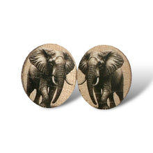 Load image into Gallery viewer, Elephant Stud Earrings #3124
