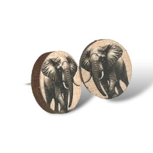 Load image into Gallery viewer, Elephant Stud Earrings #3124