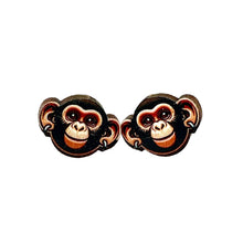 Load image into Gallery viewer, Monkey Stud Earrings #3125