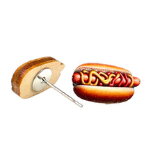 Load image into Gallery viewer, Hot Dog Stud Earrings #3129