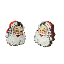 Load image into Gallery viewer, Santa Stud Earrings #3135