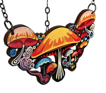 Load image into Gallery viewer, Psychedelic Mushroom Necklace #6140