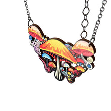 Load image into Gallery viewer, Psychedelic Mushroom Necklace #6140