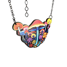 Load image into Gallery viewer, Mushroom Trip Necklace #6141