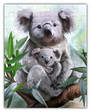 Load image into Gallery viewer, Cuddle Koala Loving on Her Baby Puzzle - 48PCS - #6404