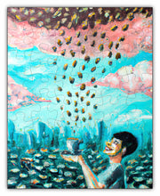 Load image into Gallery viewer, Sunday Morning Coffee Bean Rain Puzzle - 48PCS - #6407