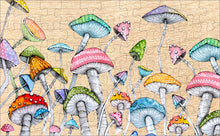 Load image into Gallery viewer, Mushrooms Magically Watercolored Puzzle - 66PCS - #6503