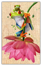 Load image into Gallery viewer, Lotus Frogs Puzzle - 66PCS - #6504