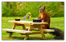 Load image into Gallery viewer, A Squirrel Having a Nice Picnic Lunch Puzzle - 66PCS - #6510