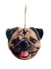 Load image into Gallery viewer, Pug Ornament #9858