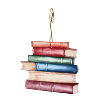 Load image into Gallery viewer, Books Ornament #9863