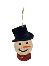 Load image into Gallery viewer, Snowman Ornament #9891