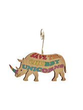 Load image into Gallery viewer, Rhino Ornament #9896