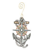 Load image into Gallery viewer, Anchor Ornament #9927