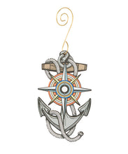 Load image into Gallery viewer, Anchor Ornament #9927
