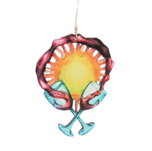 Load image into Gallery viewer, Wine Lovers Sunset Ornament #9964