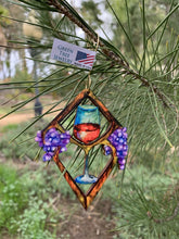 Load image into Gallery viewer, Heart in Wine Ornament #9967