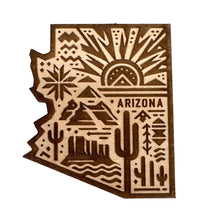 Load image into Gallery viewer, Arizona Rising American Maple Magnet #MM504