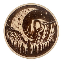 Load image into Gallery viewer, Half Dome Yosemite American Maple Magnet #MM510