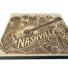 Load image into Gallery viewer, Nashville Music City Guitar Maple Magnet #MM518