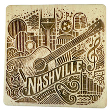 Load image into Gallery viewer, Nashville Music City Guitar Maple Magnet #MM518