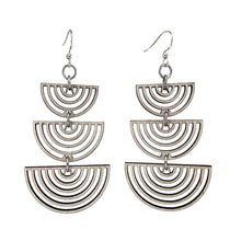Load image into Gallery viewer, Half Circled Earrings #1553