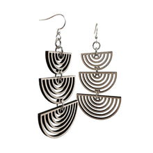 Load image into Gallery viewer, Half Circled Earrings #1553