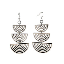 Load image into Gallery viewer, Half Circled Earrings #1553