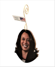 Load image into Gallery viewer, Kamala Harris Ornament #T044
