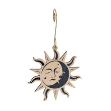 Load image into Gallery viewer, Sun Moon Ornament #T054