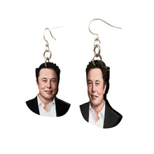 Load image into Gallery viewer, Elon Musk Earrings #T259