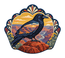 Load image into Gallery viewer, Canyon Raven M116 original magnet artwork