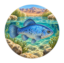 Load image into Gallery viewer, Pupfish Pool M131 original magnet artwork