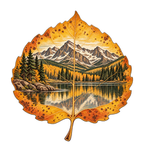 Load image into Gallery viewer, Aspen Leaf Autumn M141 original magnet artwork