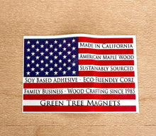 Load image into Gallery viewer, Half Dome Yosemite American Maple Magnet #MM510