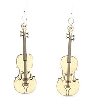 Load image into Gallery viewer, Violin Earrings # 1005