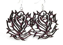 Load image into Gallery viewer, Prickly Rose Earrings # 1006