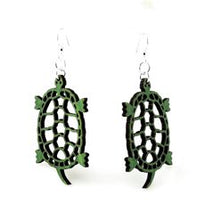 Load image into Gallery viewer, Land Turtle Earrings # 1031