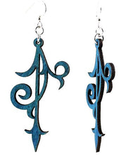 Load image into Gallery viewer, Scroll Ornament Earrings # 1056