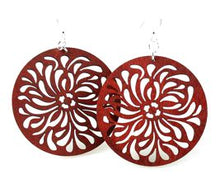 Load image into Gallery viewer, Raindrop Circle Earrings # 1058