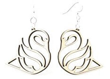 Load image into Gallery viewer, Swan Earrings # 1103