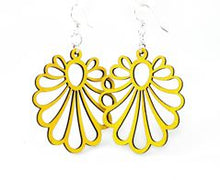 Load image into Gallery viewer, Short Flower Earrings # 1139