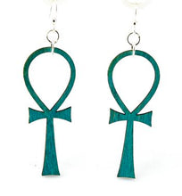 Load image into Gallery viewer, Ankh Earrings # 1151