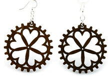 Load image into Gallery viewer, Heart Gear Earrings # 1160