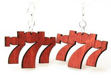 Load image into Gallery viewer, Lucky Seven Earrings # 1178