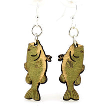 Load image into Gallery viewer, Bass Fish Earrings # 1188