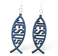 Load image into Gallery viewer, Fish JESUS Earrings # 1189