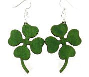 Load image into Gallery viewer, Four Leaf Clover Earrings # 1208