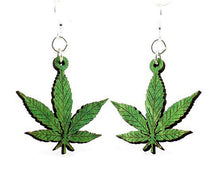 Load image into Gallery viewer, Hemp Leaves Earrings # 1223